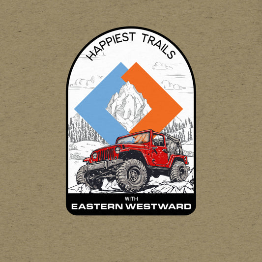 The Offroader Jeep "Happiest Trails" Adventure Tee